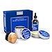 Beard Grooming Kit for Father's Day Gift, 1x Beard Oil, 1x Beard Balm and 1x Boar Bristle Beard Brush, 100% Pure, Natural for Men(Hair Repair and Growth - Vitamin E) from Anjou