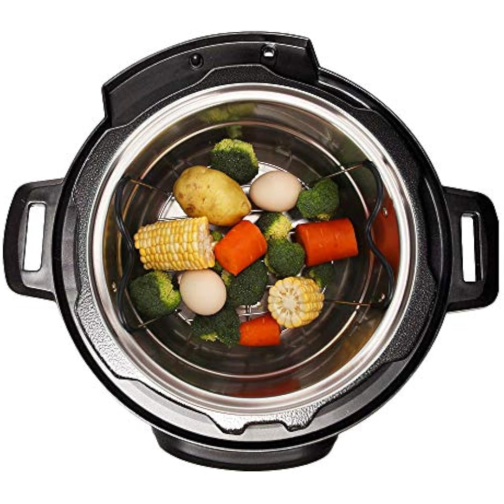 Steamer Rack Trivet With Heat Resistant Handles Compatible Instant Pot