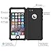 Waterproof Case for iPhone 6/6S, iThrough IP68 Underwater Case Compatible iPhone 6 6S, Dust Drop Snow Shock Proof, Heavy Duty Protective Carrying Integrated Magnetic Cover for iPhone 6 6S(Black)