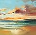 Wowdecor Paint by Numbers for Adults Beginner Kids, Number Painting - Monet Sky Sea Landscape 40x40 cm - Wall Art Gifts (Monet, No Frame