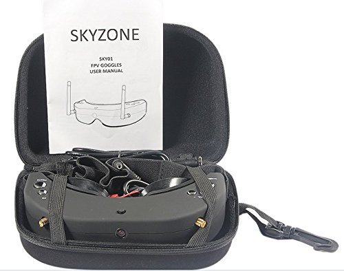 Skyzone-SKY01-FPV-Goggles-58GHz-Dual-Diversity-48-Channels-48CH-Receiver-Glasses-with-Head-Tracker-Auto-Search-Frequency