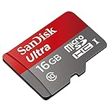 Professional Ultra SanDisk 16GB MicroSDHC Card for