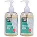 Better Life Liquid Hand Soap - Moisturizing Hand Wash Pump with Aloe & Vitamin E for Kitchen or Bathroom - 12oz (Pack of 2), Citrus Mint