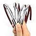 ReFaXi 3m Silver Car Grille Exterior Chrome Styling Decoration Moulding Trim Strip Silver Bright Durable New 6mm