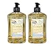 A LA MAISON French Liquid Hand Soap, Fresh Sea Salt - Natural Hand Wash Made with Essential Oils - Biodegradable, Plant-Based, Vegan, Cruelty-Free, Alcohol & Paraben Free (16.9 oz, 2 Pack)