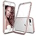 iPhone 7 Plus Case, Ringke [Frame] Dual Layered TPU + PC Bumper [Drop Protection] Clear Back Shock Absorption Fluid Curved Edge Enhance Protective Bumper for Apple iPhone 7 Plus 2016 - Rose Gold