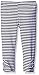 Gerber Graduates Girls Legging, Navy Stripe, 5T