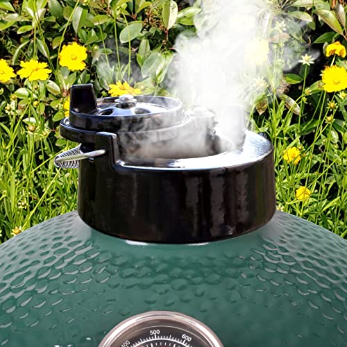 KAMaster Enamel Big Chimney Cap for Large&Medium XLarge Green Eggs - Main Image