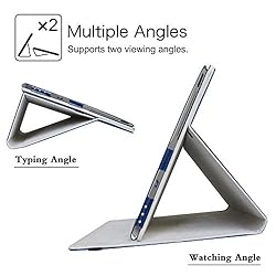 Dell Latitude 5285 Case,LiuShan PU Leather Folio