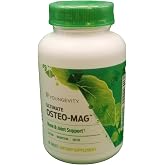 Youngevity Ultimate Osteo-Mag Magnesium 200 with B Vitamins, 60 Capsules | Magnesium 200, vitamins B6 and B12, folate, bone and teeth support, stress support, muscle and nerve function, 60 capsules