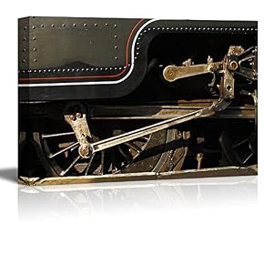 Locomotive Drive Shaft Wall Decor