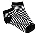 Mary Martin Designs Women's Houndstooth Size 9-11 (Fits Shoe Size 4-10.5) Black