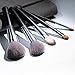 Halo World Makeup Brush Premium 10 Pieces Makeup Brushes Professional Foundation Blush Brush Face Eye Cosmetics Brushes with Leather Bag