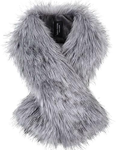 Helen Moore Tippet Scarf Silver