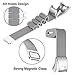 Younsea Compatible with Garmin Vivosmart HR Bands, Magnetic Lock Milanese Loop Stainless Steel Metal Bracelet Replacement Strap for Garmin Vivosmart HR Tracker