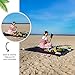 YONOVO Compact Pocket Blanket Ultra-Portable Outdoor Mat for Beach/Climbing/Traveling/Hiking (56''X82'')