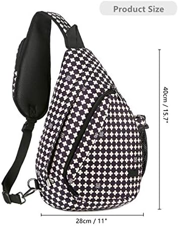 BAOSHA Sling bag Crossbody Shoulder Chest Bag Travel Hiking Daypack for Women XB-04 7 BAOSHA Sling bag Crossbody Shoulder Chest Bag Travel Hiking Daypack for Women XB-04