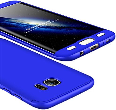 Adamark Galaxy S6/S6 Edge Case Cover 360 Degree Protection 3 in 1 Slim Shockproof Full Body Coverage Protective Case For Samsung Galaxy S6/S6 Edge