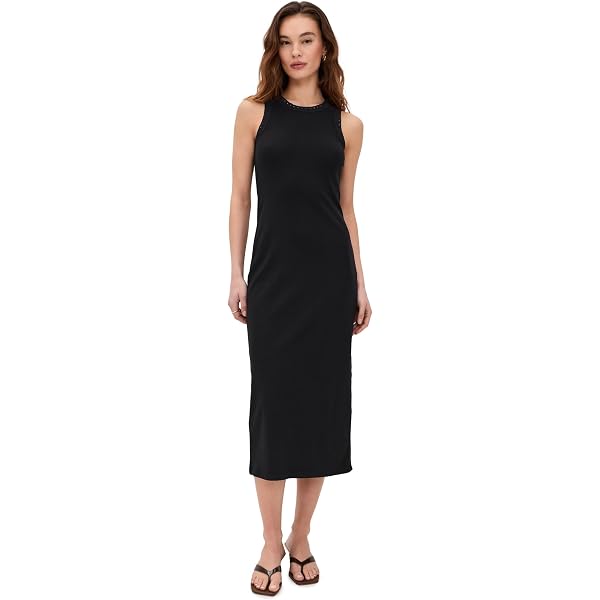 venus midi dress VENUS Glitter Knit Midi Dress | Blue Metallic
