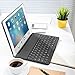 iPad 9.7 Keyboard Case, KVAGO Slim Fit Protective Hard Shell Case with 7 Colors Back-lit Wireless Bluetooth Keyboard Cover for iPad 9.7 inch (A1822 / A1823)- Black