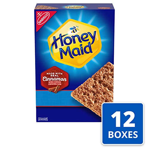 Honey Maid Cinnamon Graham Crackers, 12 14.4 oz Family Size Boxes
