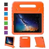 NEWSTYLE Apple iPad Air 2 Case Shockproof Case Light Weight Kids Case Super Protection Cover Handle Stand Case for Kids Children for Apple iPad Air 2 9.7 inch (2014 Released) - Orange Color