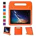 NEWSTYLE Apple iPad Air 2 Case Shockproof Case Light Weight Kids Case Super Protection Cover Handle Stand Case for Kids Children for Apple iPad Air 2 (2014 Released) - Orange Color
