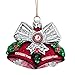 NCAA Alabama Crimson Tide Glitter Bells Ornament