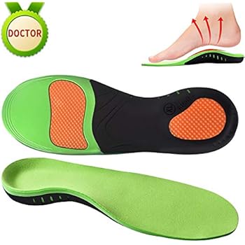 Welan Shoe Insoles Arch Supports Insoles Relieve Foot Pain Flat Feet High Arche Shoe Insoles Gel Plantar Inserts Orthotic Inserts Professional