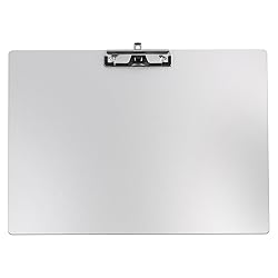 Horizontal Aluminum Clipboard,11x17 Inches Metal