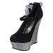 Bamboo Womens Pamela-02 Dress Wedge