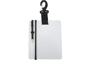 Yuecoom Diving Writing Board, Underwater Writing Slate Dive Writing Slate Wrist Writing Dive Slate Diving Wordpad Gear Board Diving Writing Board with Pencil