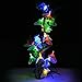 IMAGE Butterfly Solar String Lights Decorative Multi-color Beautiful Animal Design Light 20 Led for Garden, Lawn, Patio, Wedding, Party, Bedroom, Outdoor Decoration
