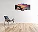 PIY Canvas Wall Paintings for Living Room, Beach Sunset Pictures, Small (24x50 overall by 5 piece)