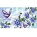 DIY 5D Diamond Painting Kit, 2 PCS Round Full Drill Crystal Rhinestone Embroidery Cross Stitch Arts Craft Canvas Supply for Home Wall Decor Adults and Kids