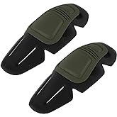 KRYDEX Tactical K3 Combat Knee Pads Protective Knee Pads 1 Pair for Airsoft Hunting Pants(Ranger Green)