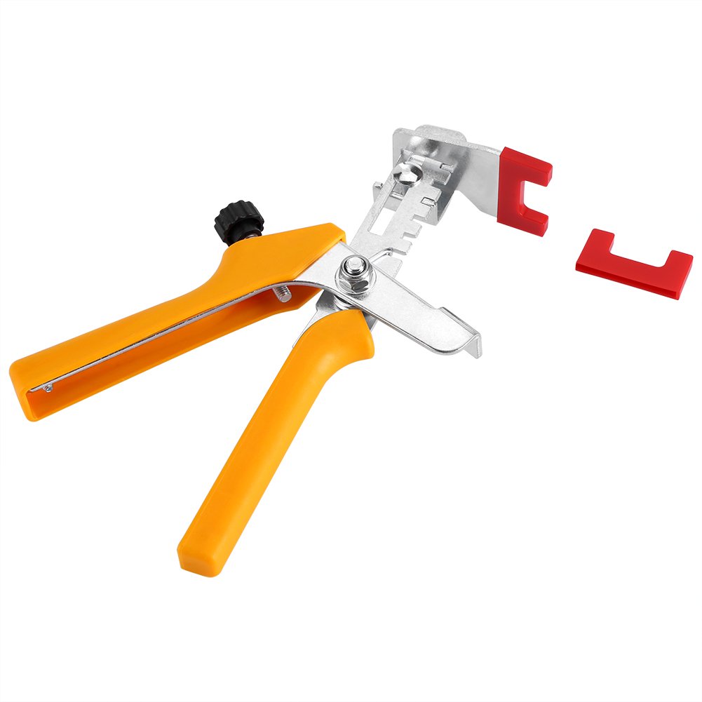 Tiling Locator Leveling System Floor Pliers Ceramic Tile Installation Tools(Yellow)