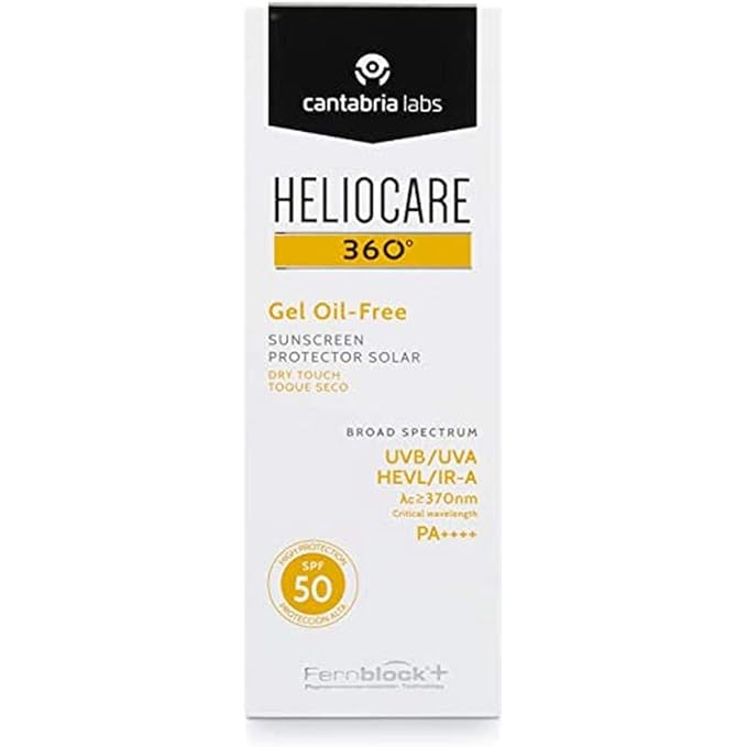 heliocare matte gel sunscreen