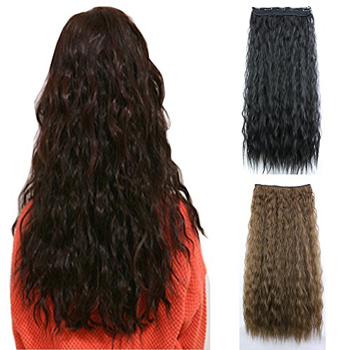 DEESEE(TM) Womens Wavy Curly Long Hair Wig Lady Full Wigs Party Cosplay wig