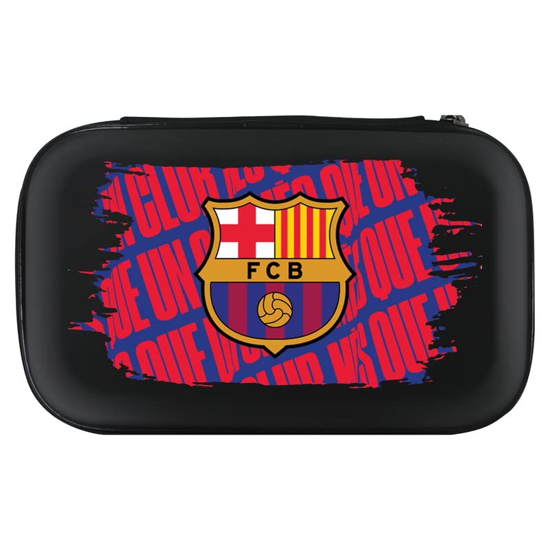 Darts Corner Officially Licensed Barcelona Football Club Case Barca FC Dart Storage Wallet, Club Logo (W609)
