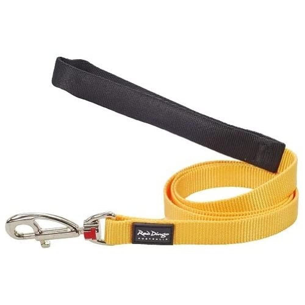 Red Dingo - smooth belt in yellow