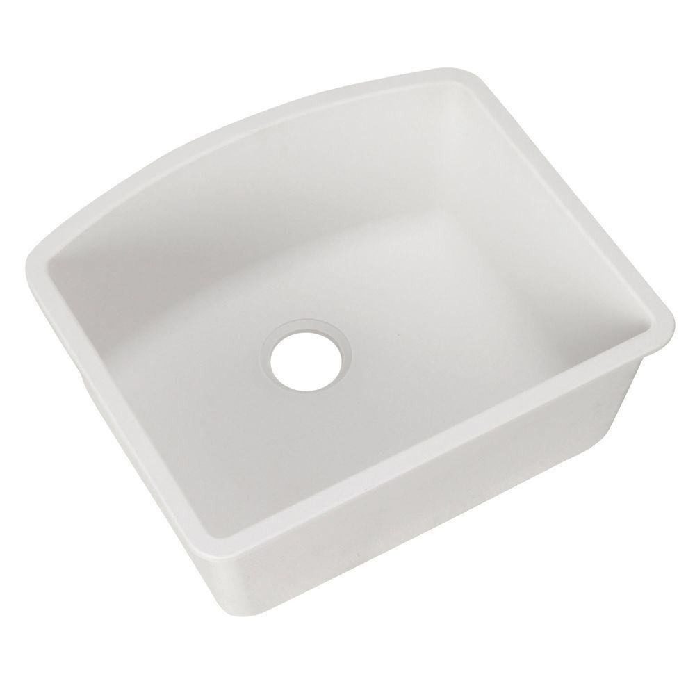 Blanco 440175 Diamond Single Bowl-White Sink, 24 x 20-13/16-Inch- INSPECTED