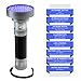 Black Light UV Flashlight 100 LED Blacklight Premium Handheld Ultraviolet Pet Dog and Cat Urine Stain Finder Detects Human Fluids, Counterfeit Money, Bed Bugs Scorpions & Leaks - Arf Pets