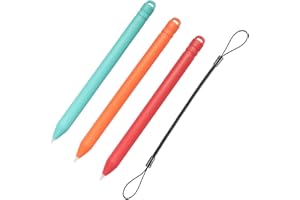LEYAOYAO Replacement Colorful Stylus Drawing Pen and Lanyard for LCD Writing Tablet, Colorful Drawing Tablet,Kids Drawing Pads,Doodle Board(3 Pack Stylus Pens(Random Colorful) and 1 Lanyard)