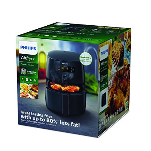 Philips HD9641/90 Airfryer Turbostar (1425 W, Heißluftfritteuse, ohne