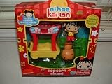 Ni Hao Kai-Lan Popcorn Stand with Squirrel Figure ~ Special Places Collection Set
