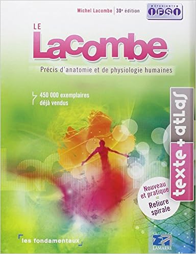 Amazonfr Le Lacombe Precis Danatomie Et De Physiologie - 