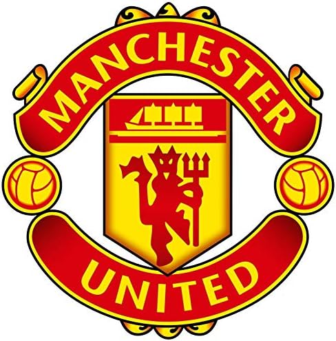 Craftmag Vinyl Sticker Manchester United F.C. Soccer Premium Quality Decal Computer Cut Cars Bumpers Laptops Phones Water Bottles Walls, 3" Tall