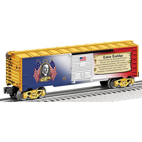 Lionel Presidential Series Calvin Coolidge Boxcar