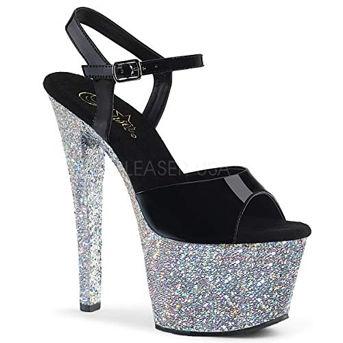 glitter stripper heels